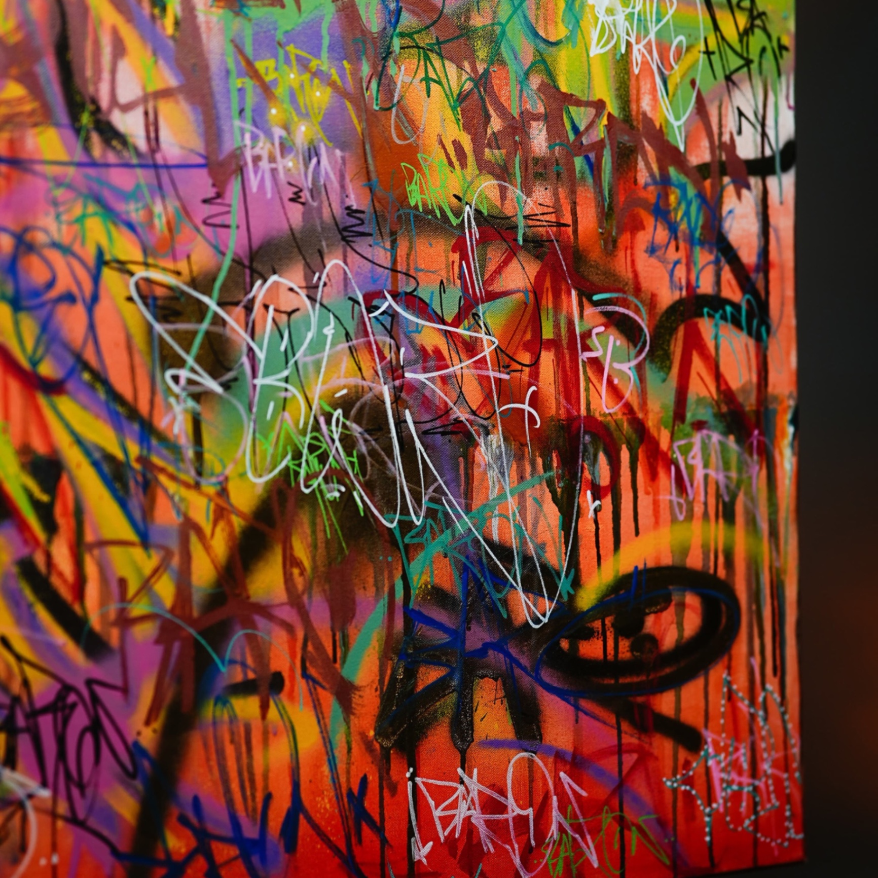 Detailansicht 2 – Kunstwerk Wildstylebombe