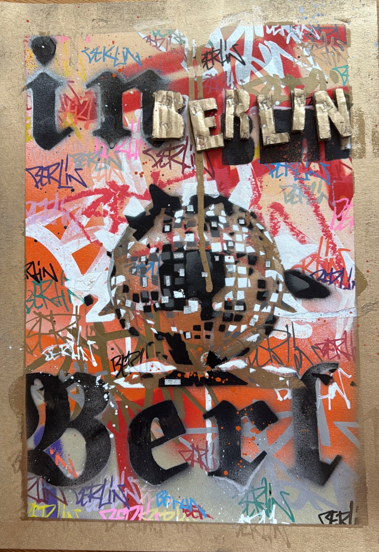 Diskokugel – Berlin-Serie von Wallstories