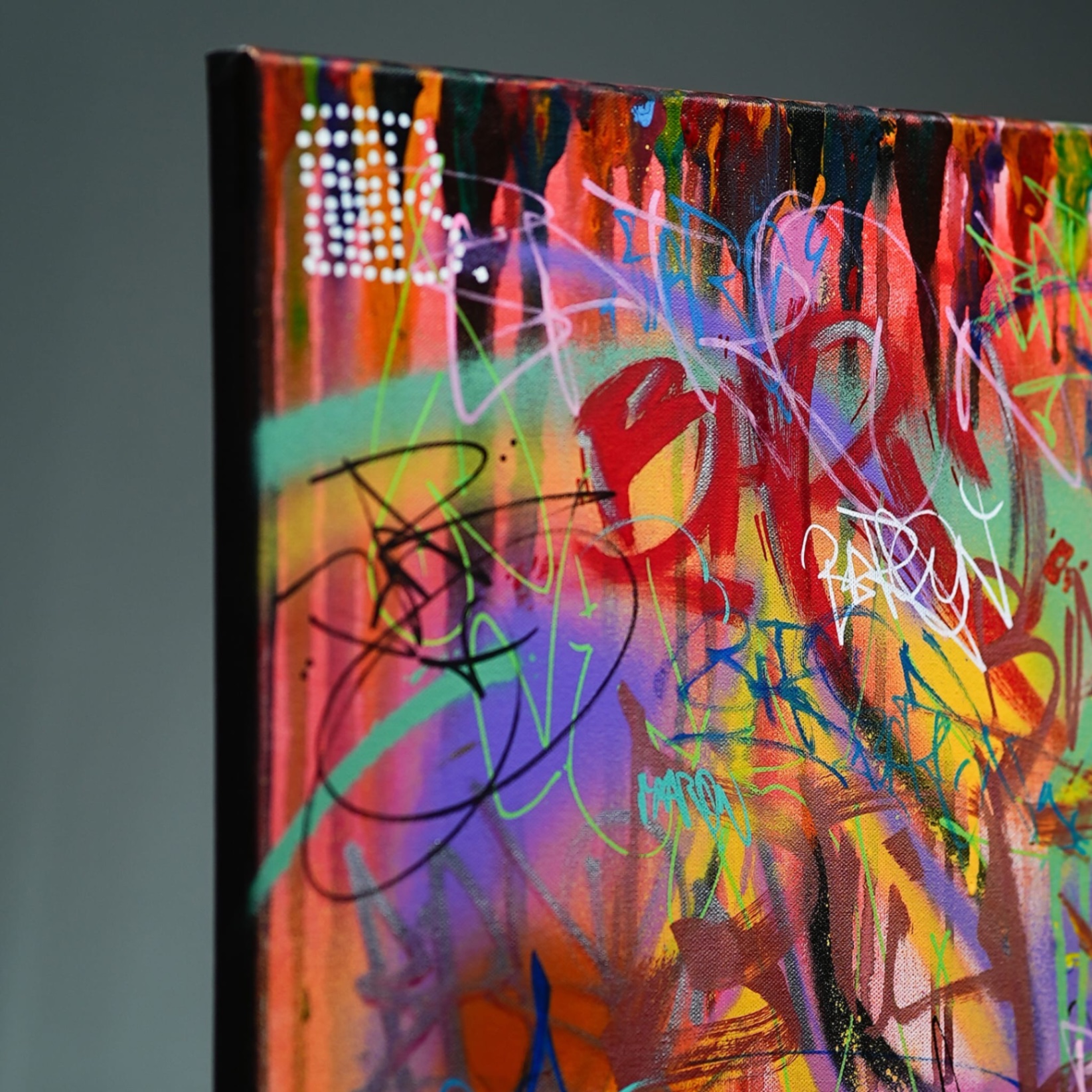 Detailansicht 1 – Kunstwerk Wildstylebombe